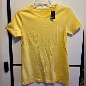 Lands’End Lemon Basic Tee